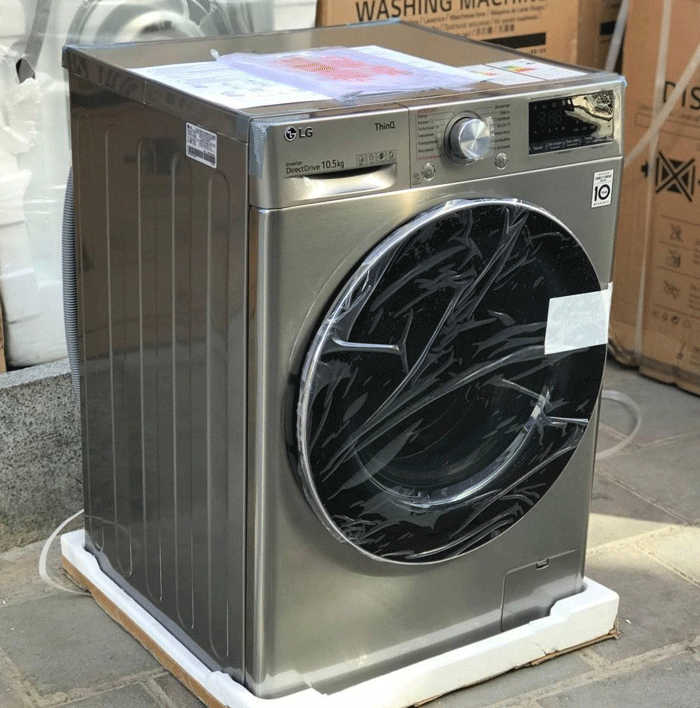 ماشین لباسشویی ال جی مدل V7 ظرفیت 10.5 کیلوگرم