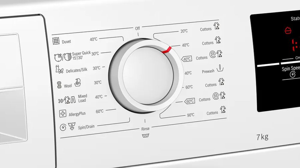 برنامه های شستشوی ماشین لباسشویی بوش مدل WAJ20170ME ظرفیت 7 کیلوگرم