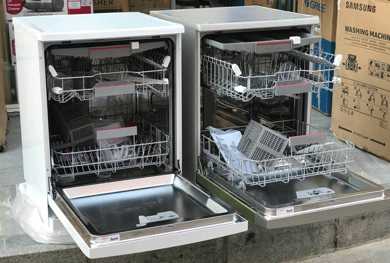 قفسه های موجود در ماشین ظرفشویی بوش مدل 46NW01B