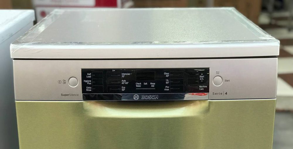 ویژگی های ساختاری و ظاهری ماشین ظرفشویی بوش مدل SMS46MI03E